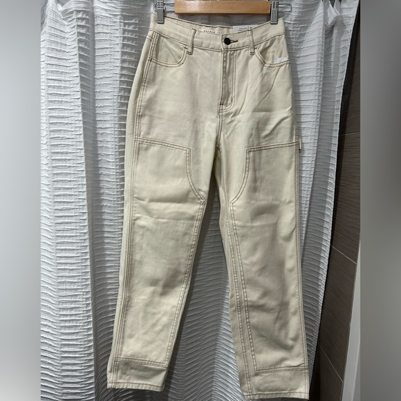 NWT Pacsun Workwear Bone Carpenter Jeans - Picture 2 of 3